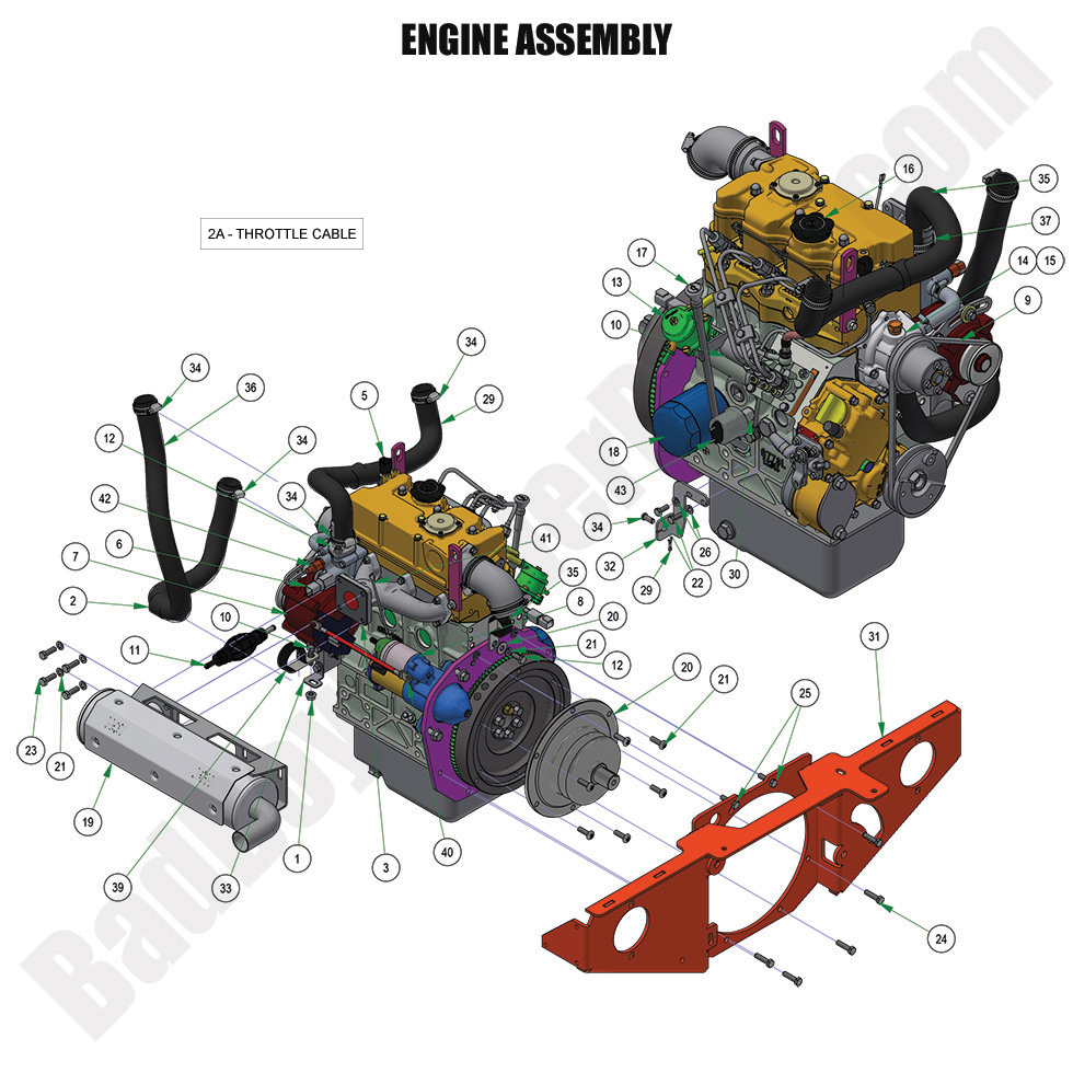2024 Renegade - Diesel - Engine Assembly
